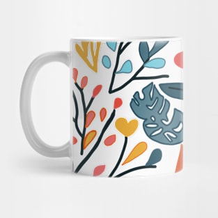 Cute boho floral eclectic design Mug